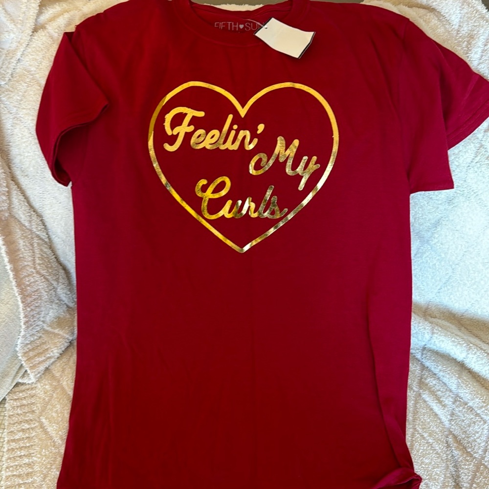 New With Tags- Fifth Sun tee